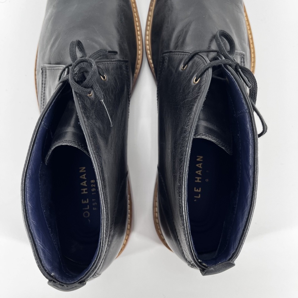 Cole Haan Chukka boots mens 12 Black - Picture 5 of 7